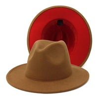 Adult Unisex Red Bottom Fedoras Multiple Colors!